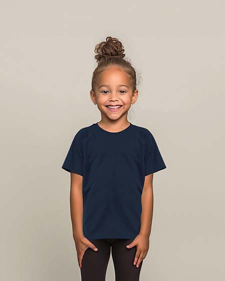 Crew neck T-shirt for children