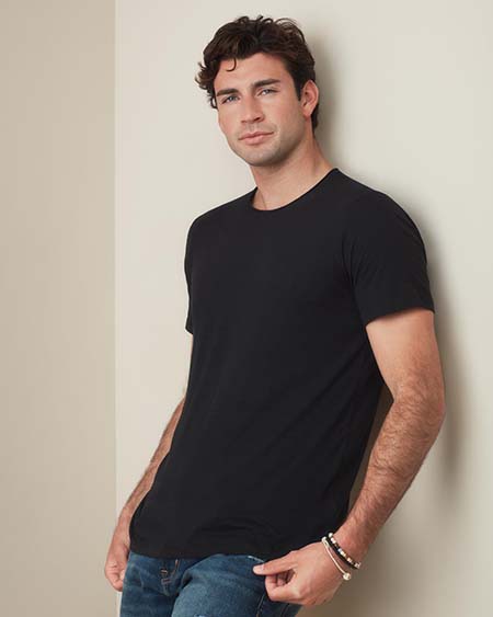 T-shirt con girocollo da uomo